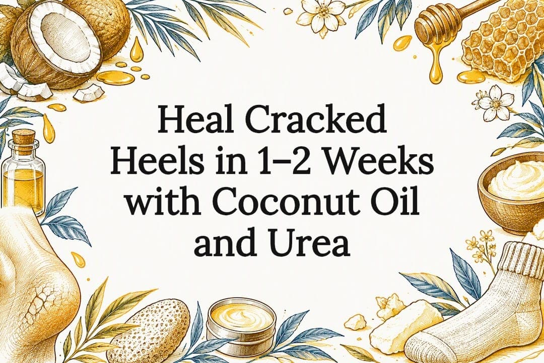 Heal Cracked Heels in 1–2 Weeks with Coconut Oil and Urea